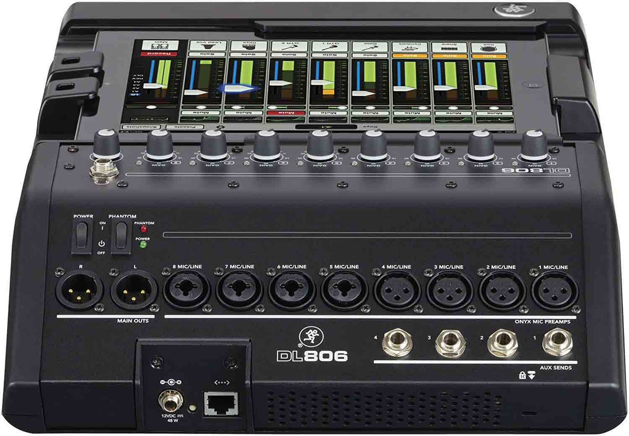 Mackie DL806, 8-Channel Digital Live Sound Mixer With iPad Control