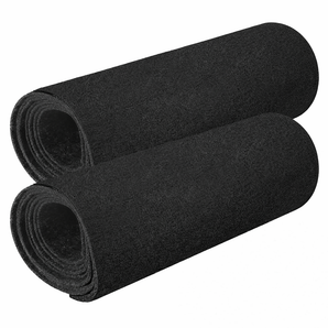 2 Absolute C3BK 3' Long 4' Wide Black Carpet for Speaker Sub Box Carpet