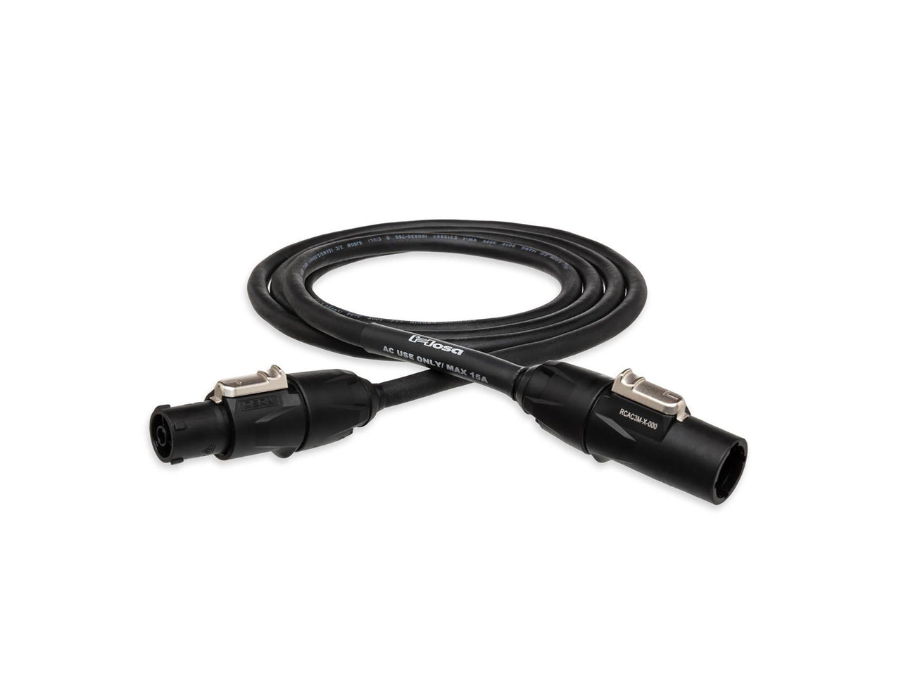 Hosa PRX-125, PRX Series Power Cord with REAN Power X Connectors - 25 Ft