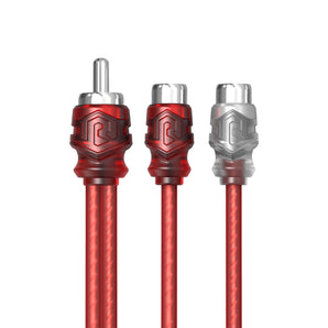 Raptor R3Y2 RCA 2-Channel Audio Cable - Vice Series 2F-1M