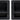 2 MR DJ HND86 8.3" X 6.5" Speaker Cabinet Plastic Bar Handles Black Recessed Heavy Duty