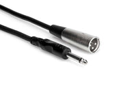 Thumbnail for Hosa PXM-105 Unbalanced Interconnect Cable 1/4 in TS to XLR3M - 5 Feet