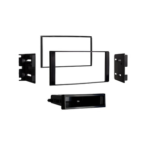 Metra 99-7623 Double-DIN Car Stereo Black Dash Kit - Compatible Fits for Nissan NV200 2013-2021 - Chevrolet City Express 2015-2018