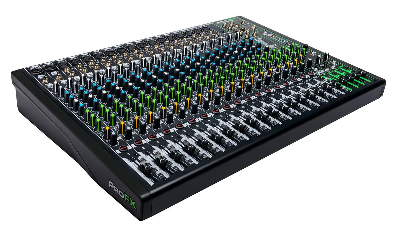 Mackie ProFX22v3, 22-Channel Professional Effects Mixer with USB