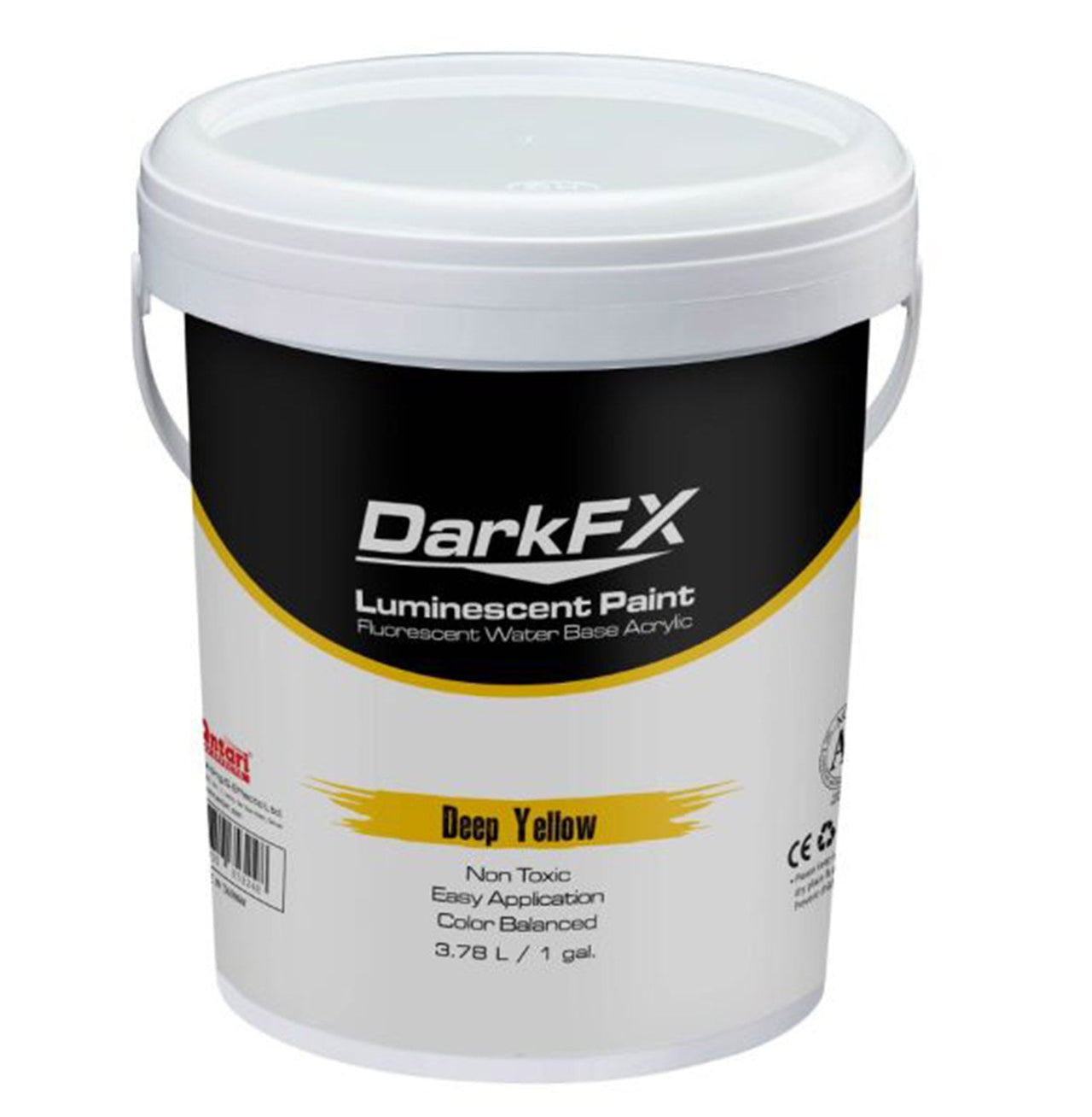 Antari DFX-VL1GL-DYL, Deep Yellow UV Paint - 1 Gallon