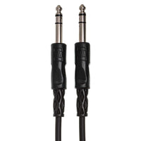 Thumbnail for Hosa CSS-105 Balanced Interconnect Cable 1/4 in TRS to Same - 5 Feet