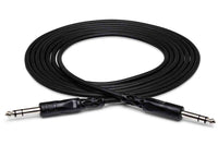 Thumbnail for Hosa CSS-115 Balanced Interconnect Cable, 1/4 in TRS to Same - 15 Feet