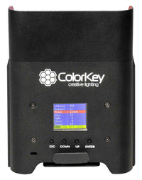 Thumbnail for Colorkey CKU-7060 AirPar HEX 4 Wireless Uplight with Rechargeable Battery