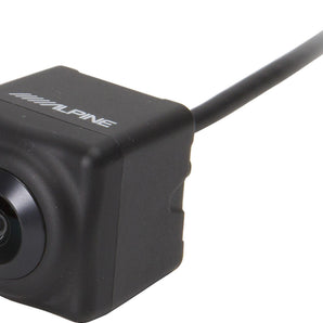 Alpine HCE-C2100RD rear view camera with HDR technology and waterproof design for enhanced parking safety.