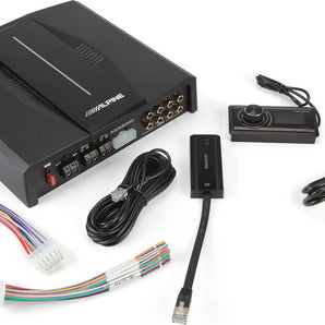 Alpine PXE-C80-88 900W RMS Class D PXE Series 8 Channel Car Amplifier with Automatic Sound Tuning