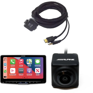 Alpine iLX-F509+KCU-315UH+HCE-C1100 Halo9 USB / HDMI Extension Cable with Back Up Camera