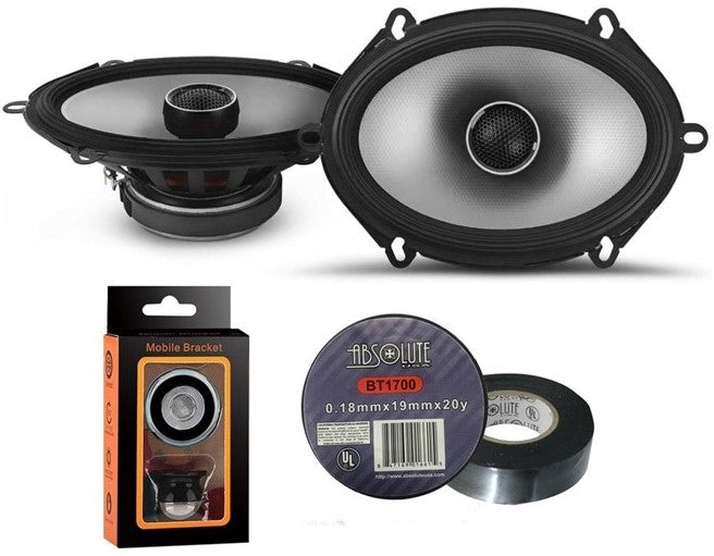 Alpine S2-S68 - Next-Generation S-Series 6x8 Coaxial Speaker Set & PAK1