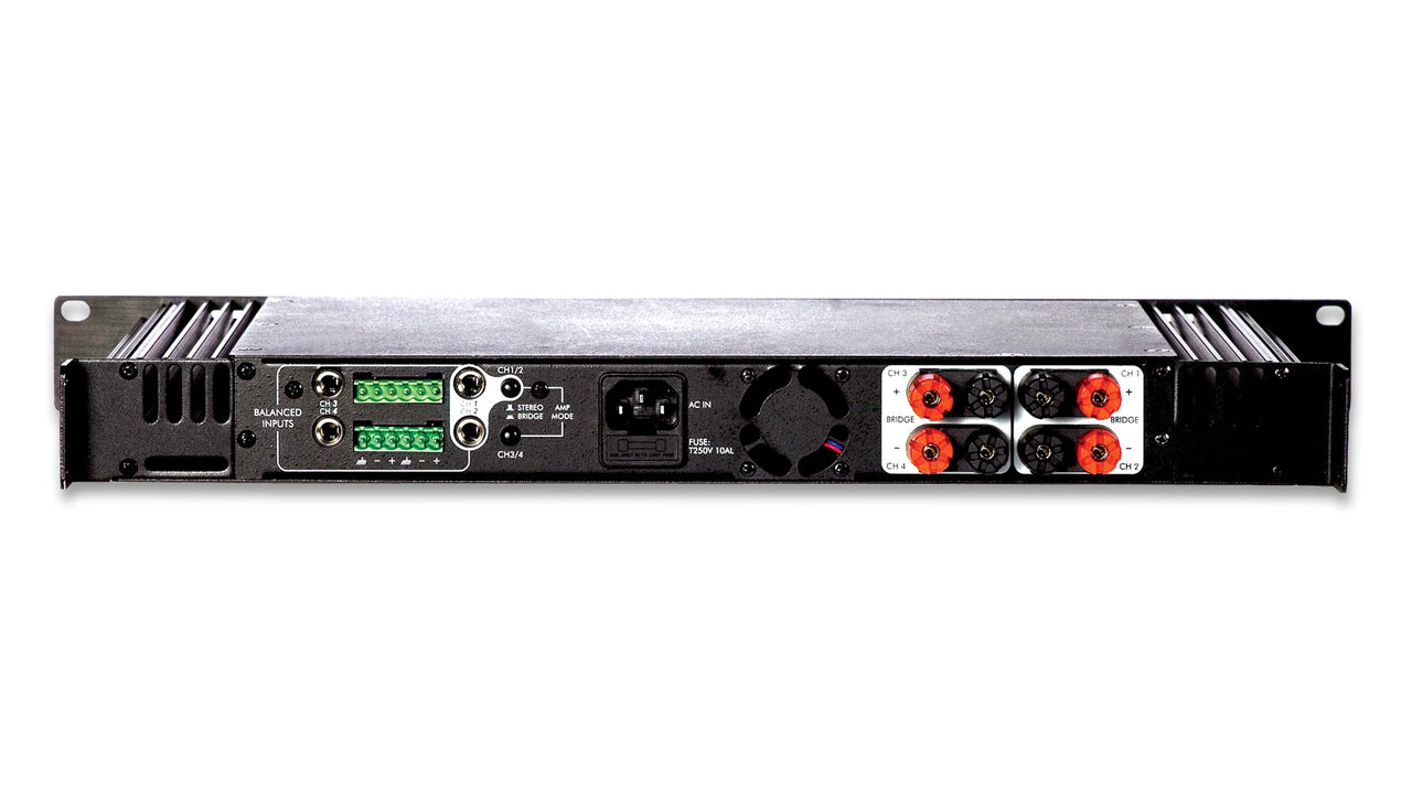 ART SLA-4 400W 4-Channel Studio Linear Power Amplifier (100W/Channel @ 8 Ohms)