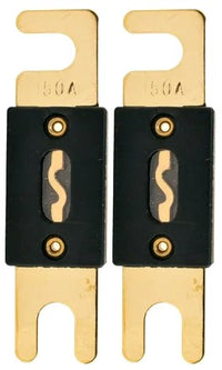 Thumbnail for Absolute ANH-2 0/2/4 Gauge AWG in-Line ANL Fuse Holder & 2 Gold Plated 150 Amp Fuse