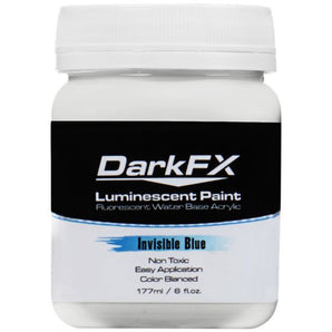 Antari DFX-IL6OZ-BLU 6-Ounce Bottle of Invisible Blue Water-Based Acrylic UV Fluorescent Paint