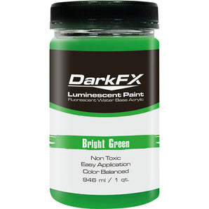 Antari DFX-VL1QT-BGN Antari DarkFX UV Paint (Bright Green, 1 Quart)
