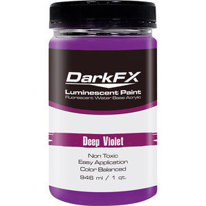 Antari DFX-VL1QT-DVL Antari DarkFX UV Paint (Deep Violet, 1 Quart)