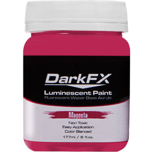 Antari DFX-VL6OZ-MGT DarkFX UV Paint (Magenta, 6 Ounces)