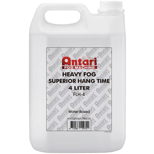 Antari FLH4 Heavy-Density & Long Hang Time Fog Fluid 1 Gallons, Clear