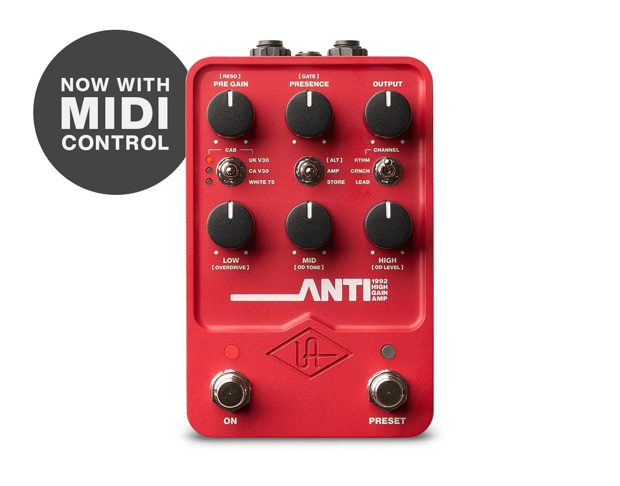 Universal Audio UA-ANTI-U UAFX Anti 1992 High Gain Amp Pedal