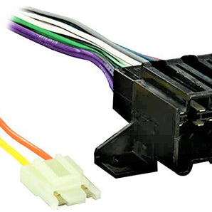 American Terminal AT-7016771 Harness Compatible with 1973-up Chevrolet Buick Cadillac GMC Pontiac AT-7016771 Factory Stereo to Aftermarket Radio Harness Adapter