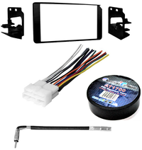 Thumbnail for AT Bundle111 Car Stereo Installation Kit Compatible with Cadillac 1999 – 2000 Escalade In-Dash Mounting Kit Antenna Harness for Double Din Radio Receivers