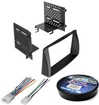 Thumbnail for AT Bundle114 Car Stereo Installation Kit Compatible with Toyota Corolla 2003 – 2008 In-Dash Mounting Kit, and Harness for Double Din Radio Receivers