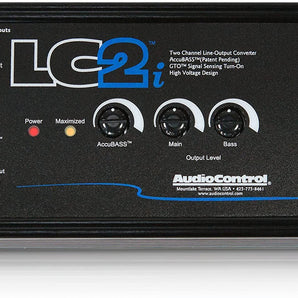 AudioControl LC2i 2-channel line output converter for adding amps to your factory system