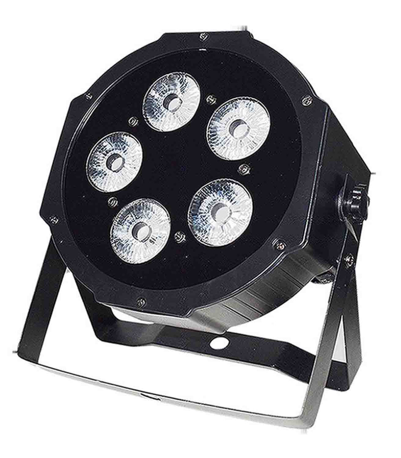 Colorkey CKU-2152 WaferPar HEX 5 MKII Low Profile Wash Light with High Output 6 in 1 Color (RGBAW-UV) LEDs