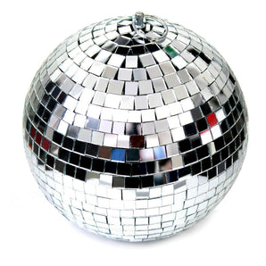 MR DJ MB24 24" mirror ball covered in 1/4-inch mirrored glass + Motor