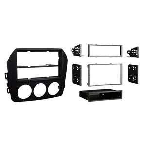 Metra 99-7519B Single/Double-DIN Car Stereo Dash Kit - Compatible Fits for Mazda MX-5 Miata 2009-2015