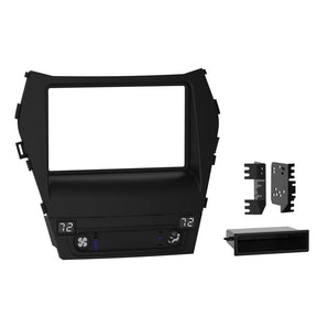 Metra 99-7385B Single or Double DIN Car Stereo Dash Kit for 2017 - 2018 Hyundai Santa Fe , Santa Fe Sport