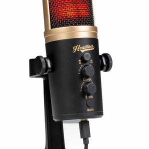 Headliner HL90510 Roxy Stereo USB Condenser Microphone - Podcast