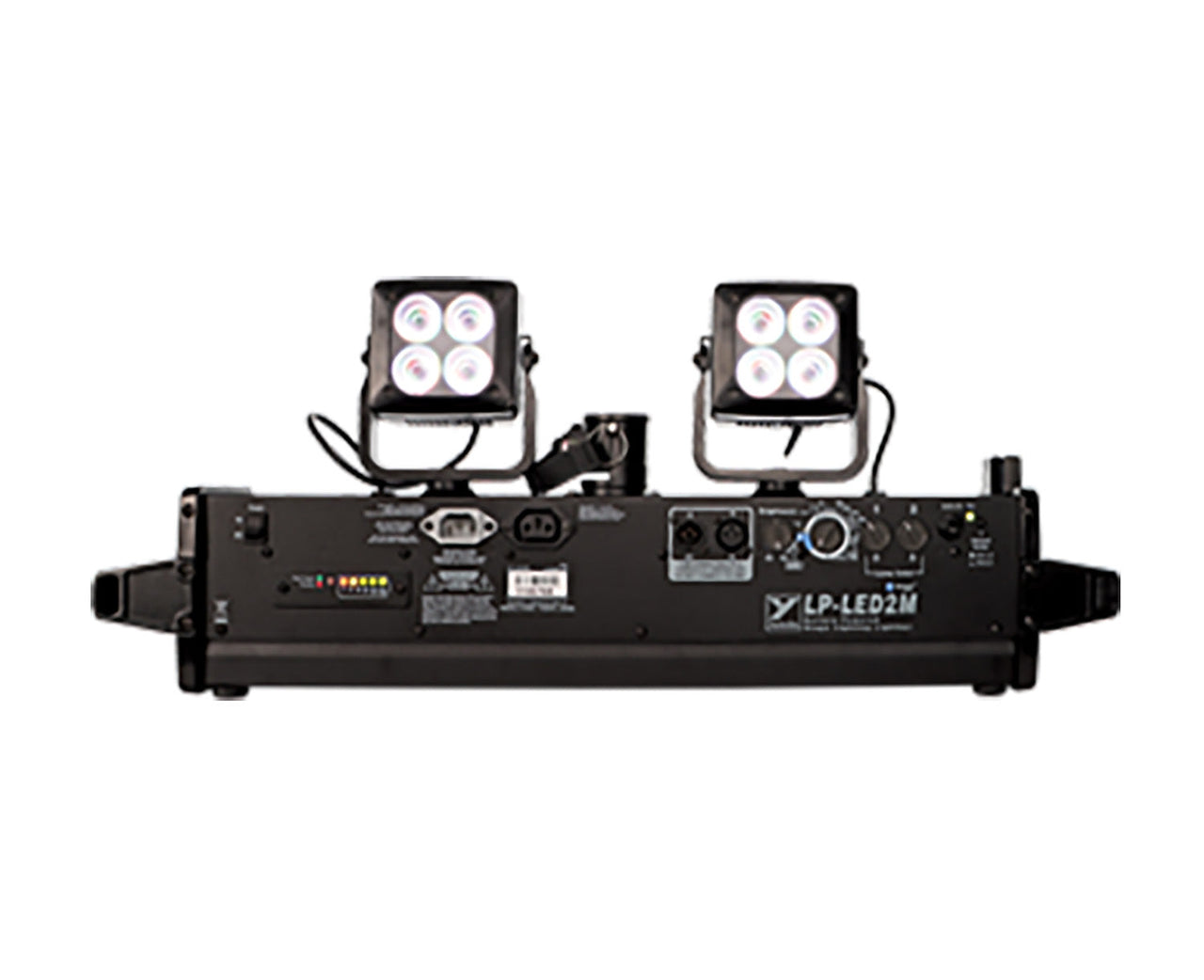 Yorkville Sound LP-LED2M, Mobile Battery Powered Two Head High Performance LED Lighting System