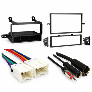 Metra 99-7581 Single-DIN Dash Kit + Harnes + Antenna Fits Nissan 2005-2017 / Suzuki 2009