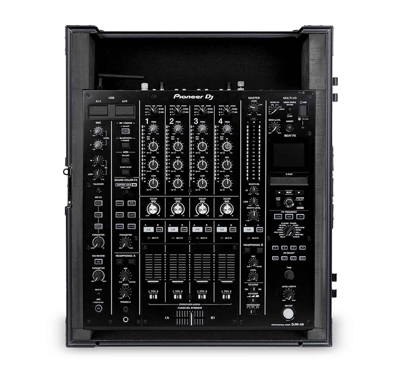 Headliner HL10204 Pitch Black Flight Case for DJM-A9