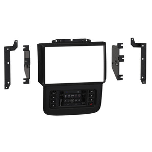 Metra 108-CH2B Double-DIN Car Stereo Dash Kit - Compatible Fits for RAM 1500 / 2500 / 3500 /4500 / 5500 2013-2017