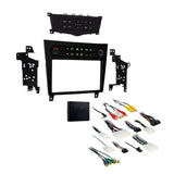 Metra 99-7625B Double DIN Dash Kit with installation accessories for Infiniti G Series 2007-2013