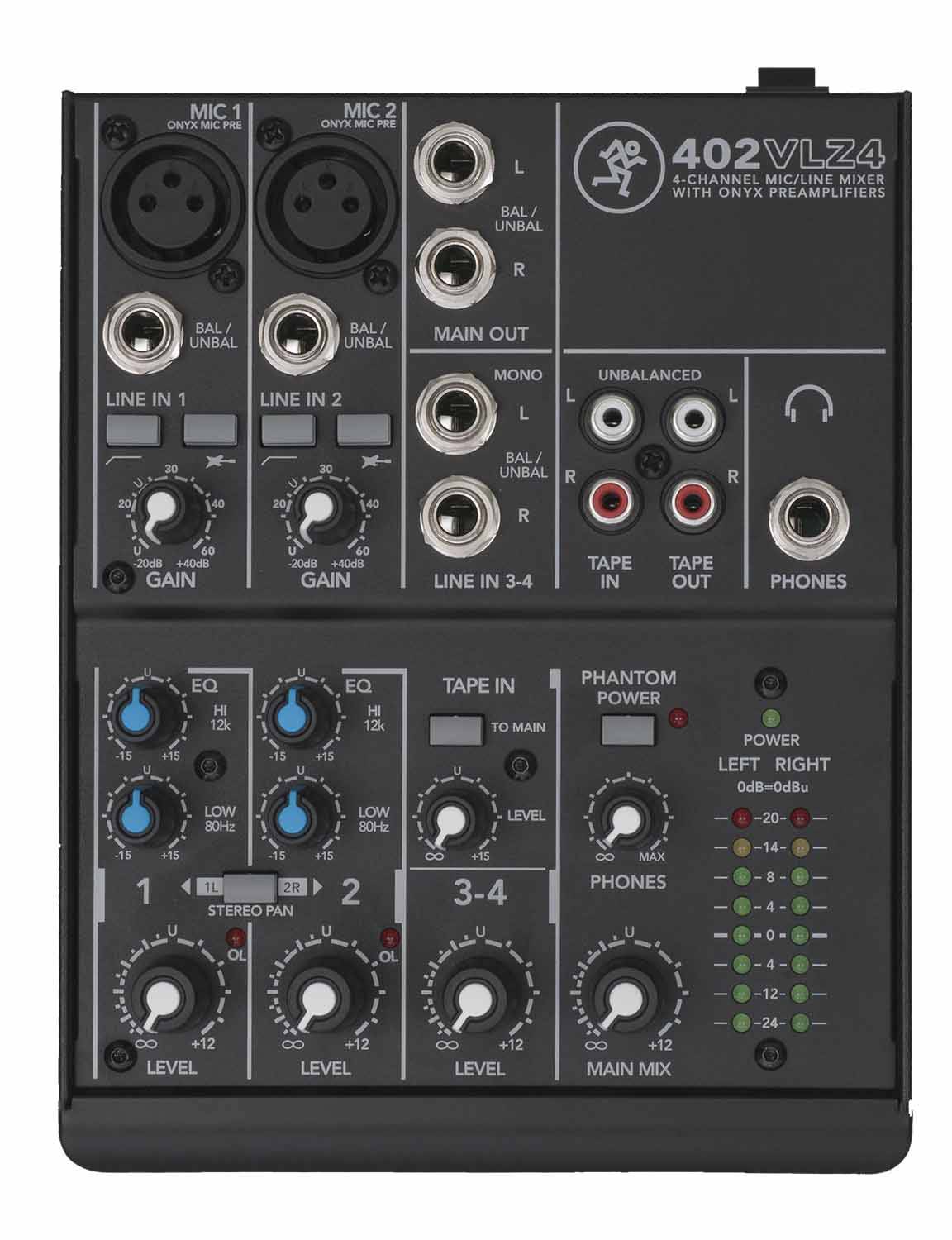 Mackie 402VLZ4 4-Channel Ultra Compact Mixer