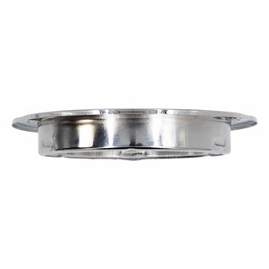 Heise Trailer HE-TRM103 Stainless Flange for Round Trailer Lights - 4 Inch