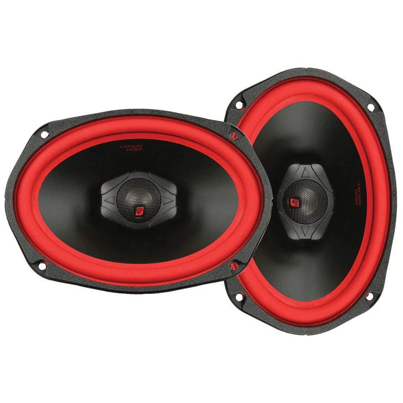 Cerwin Vega V469 Vega Series 6×9″ 100W RMS (500W Peak Power Handling) 2-Way Coaxial Speakers