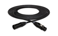 Thumbnail for Hosa DMX-403, XLR 3-Pin Male to XLR 3-Pin Female Cable - 3 Ft