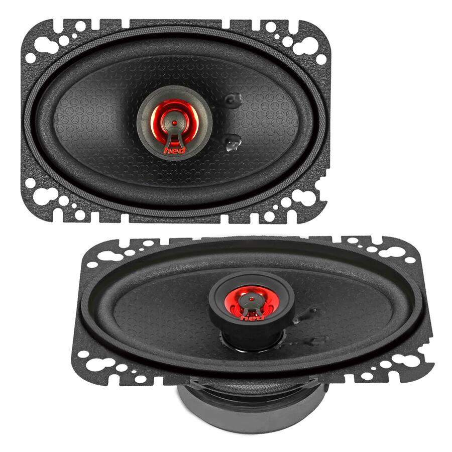 Cerwin Vega H46 HED 2025 Edition 4"x6” 2-Way Coaxial Full Range Speaker Set