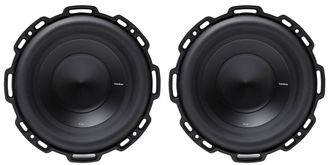 1 Pair ROCKFORD FOSGATE P2D4-8 8" Punch P2 500W 4-Ohm DVC Car Audio Subwoofers P2D48