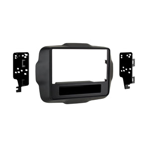 Metra 95-6532B Double DIN Dash Kit - Compatible Fits for Jeep Renegade 2015-2020