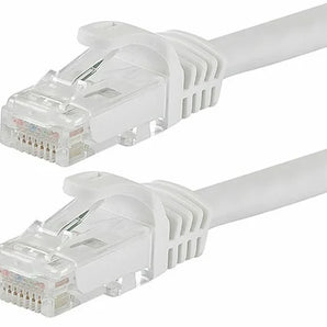 20 American Terminal EPC3WH 3' Cat6 patch cableCat6a Ethernet network patch cable RJ45 23AWG 600M solid copper wire 3' White