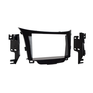 Metra 95-7357HG Double DIN Dash Kit - Compatible Fits for Hyundai Elantra GT (without NAV) 2013-2017