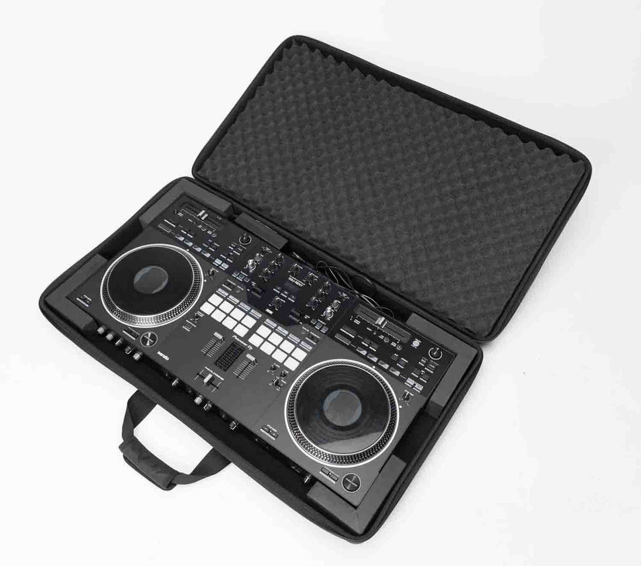 Pioneer DDJ-REV7, 2-Channel DJ Controller Package with Decksaver Cover, Magma CTRL Case and Headliner Laptop Stand