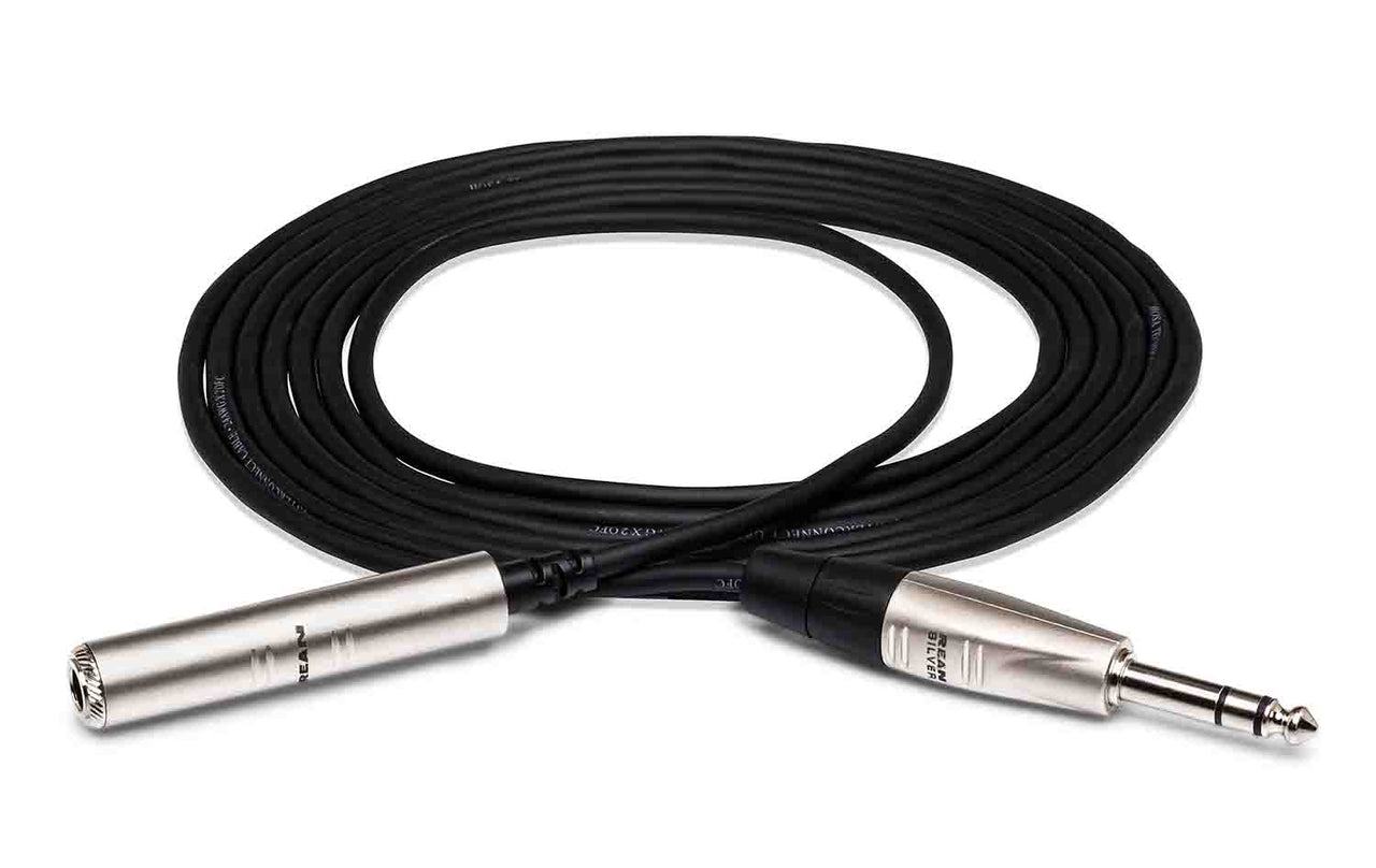 Hosa HXSS-0, REAN ¼-Inch TRS Male to ¼-Inch TRS Female Pro Headphone Extension Cable