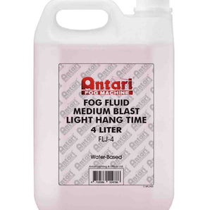 Antari FLJ-4 Light Hang Time Fog Fluid - 4L Bottle